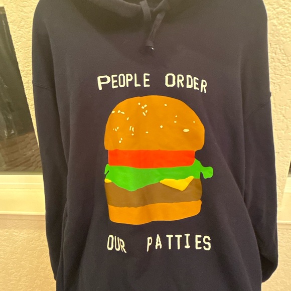 Cactus Plant Flea Market Other - Uniqlo UT Hoodie SpongeBob Krabby Pattie Cactus Plant Flee Market Hoodie Navy XL